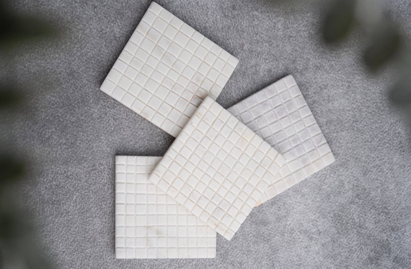 Marble Square Coasters