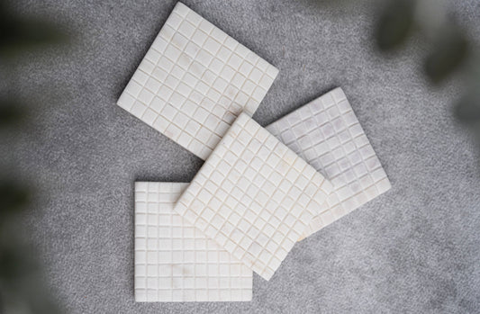 Marble Square Coasters