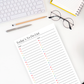 Daily To-Do List