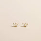 Opal Crown Studs