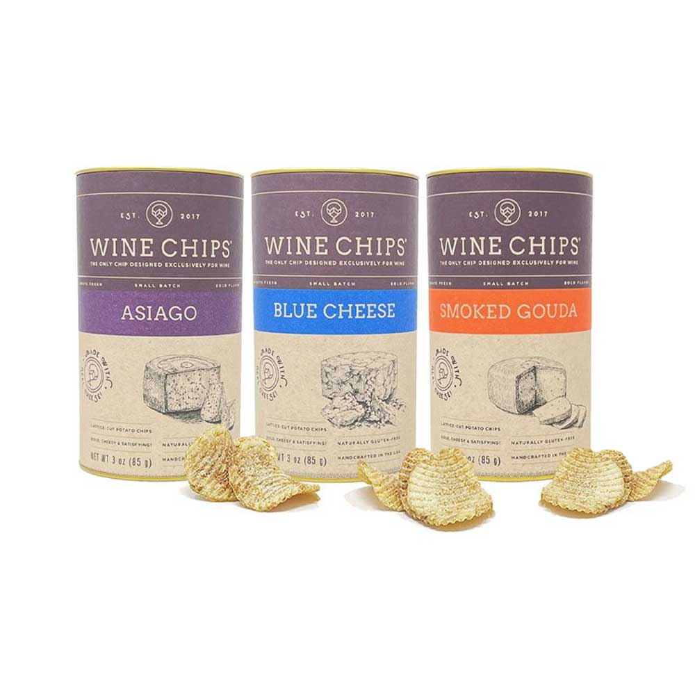 The Estate Cheese Collection Wine Chips-3oz
