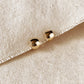 18k Gold Filled Half-Open Stud Earrings