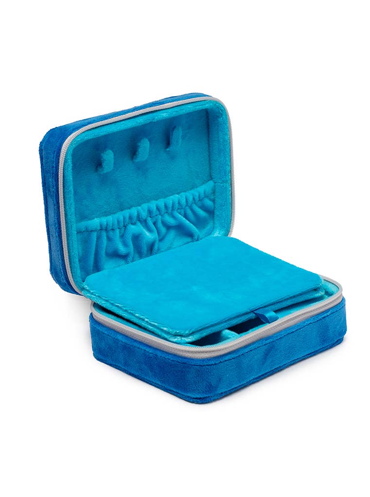 Sardine Velvet Jewelry Zip Case
