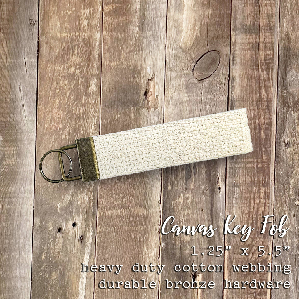 Canvas Key Chain