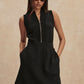 Varley Polyanna Half Zip Dress