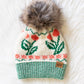 Cherry Pom Hat