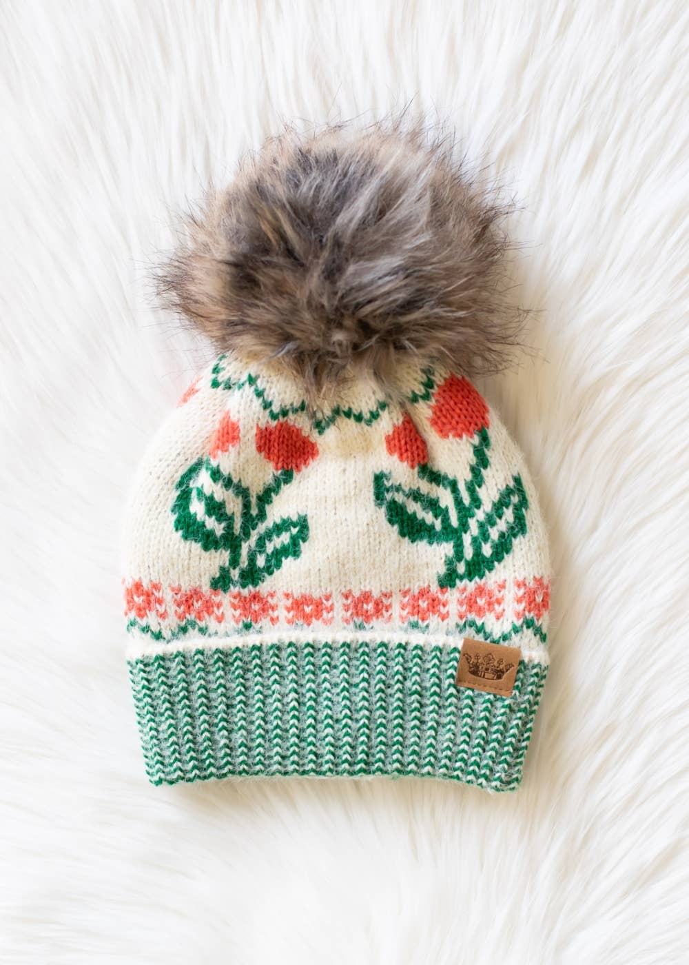 Cherry Pom Hat