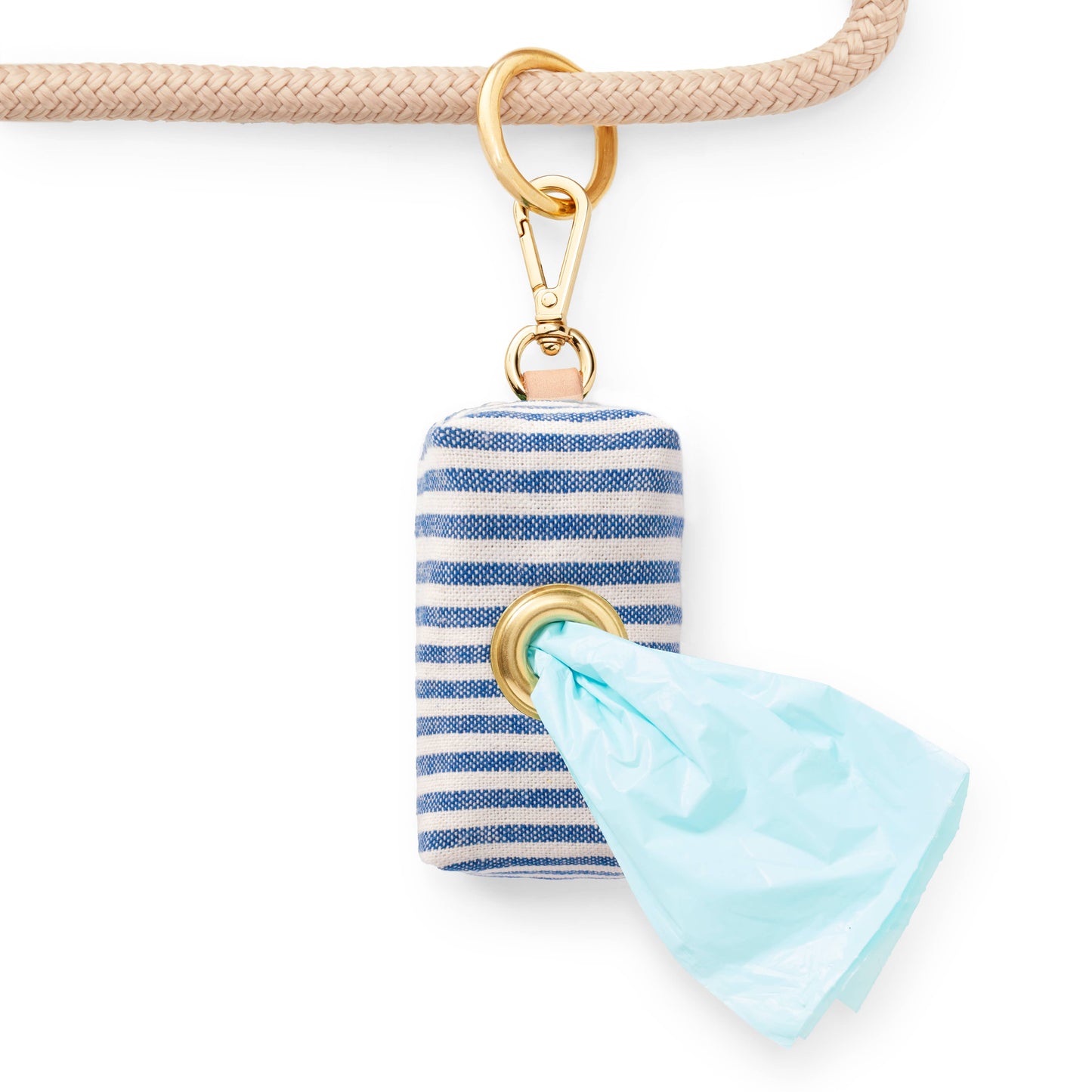 The Foggy Dog Blue Stripe Bag Dispenser