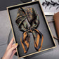 Retro Chic Silk Scarf