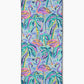 Geometry Pink Flamingo Beach Towel