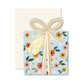 Blue Floral Birthday Box Card