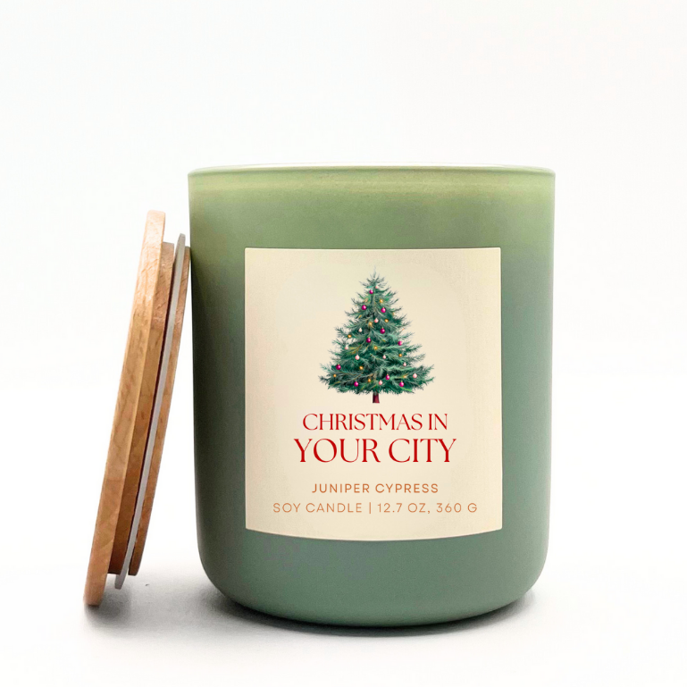 Christmas in Mount Prospect Candle