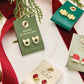 Winter Wonderland Holiday Stud Love Earrings