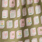 Geometry Flower Tiles Luxe Tea Towel