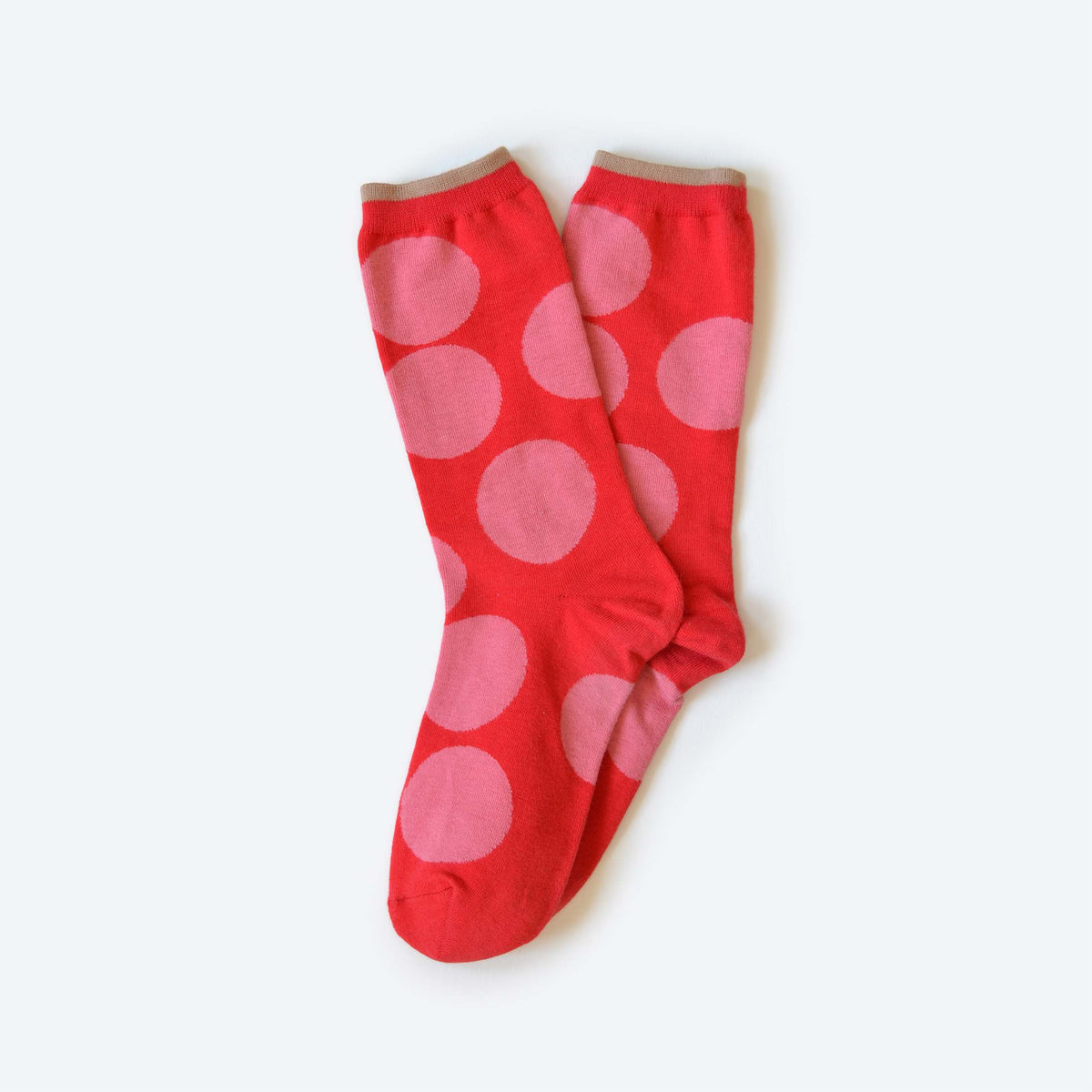 Sutro Bold Dot Crew Socks