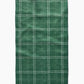 Geometry Pine Forest Plaid Tea Towel