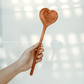 Heart Shaped Wooden Spoon