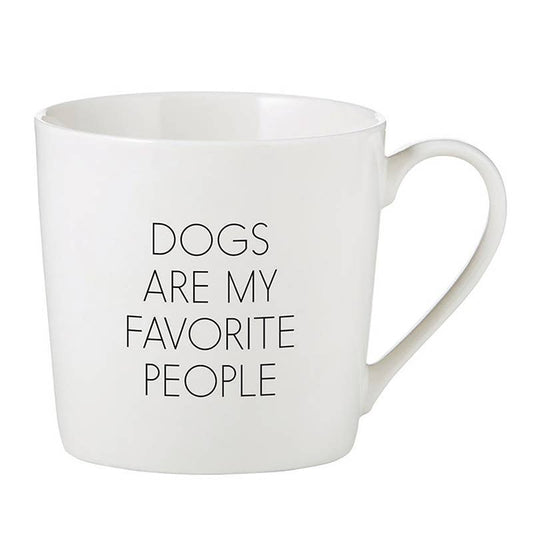 Dogs Are My Favorite People Mug