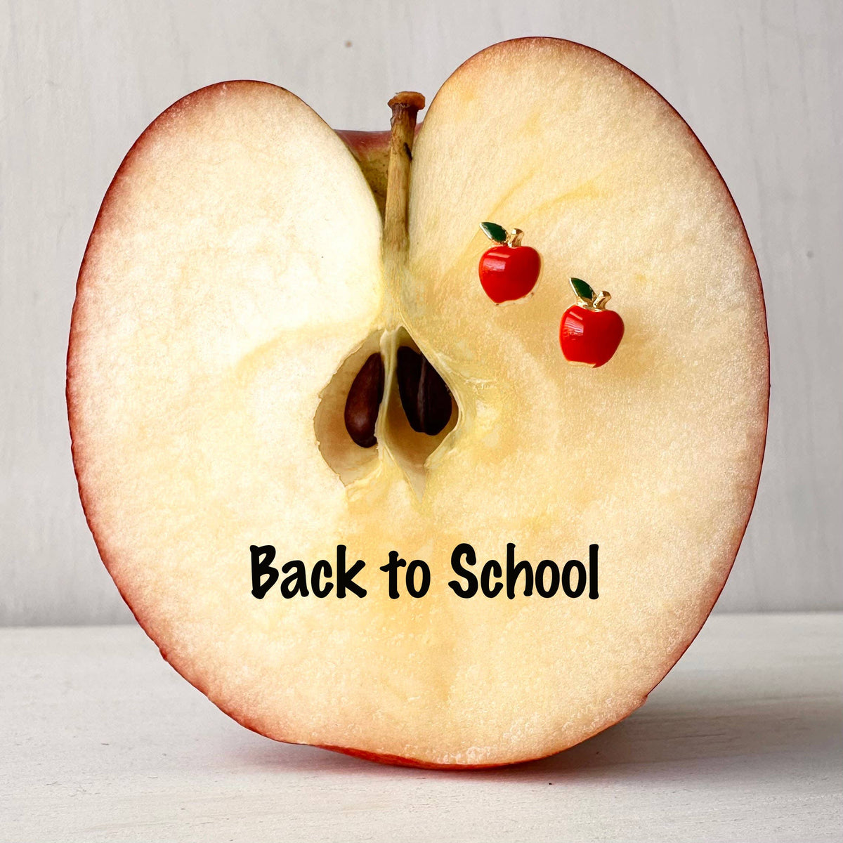 Red Apple Studs