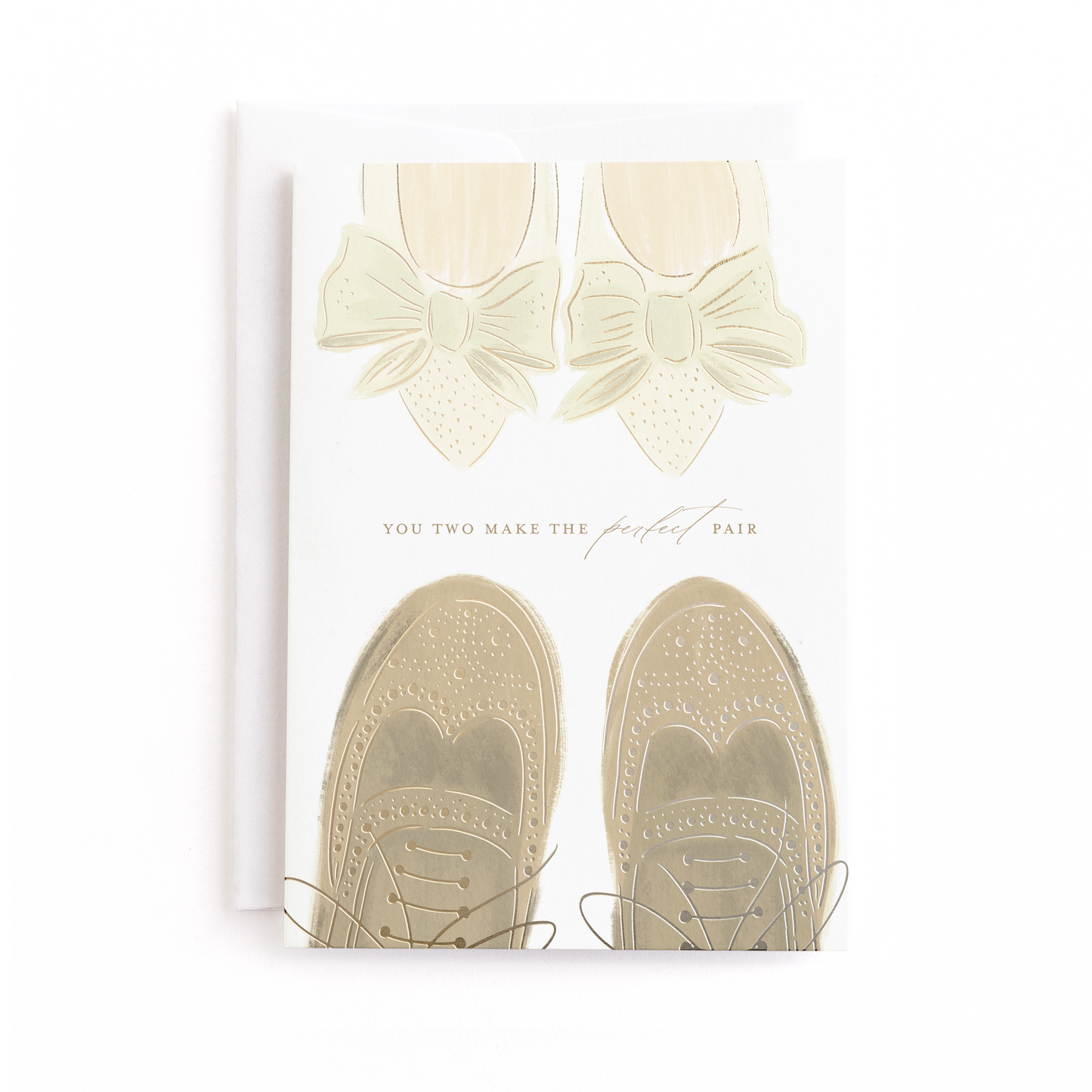 Perfect Pair Wedding Shoes Card
