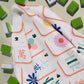 Geometry - Tile Toss Tea Towel