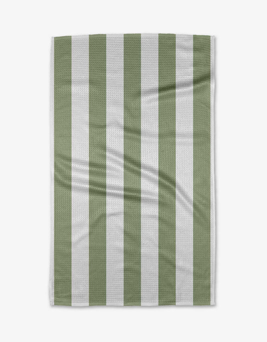 Geometry Candy Mint Tea Towel