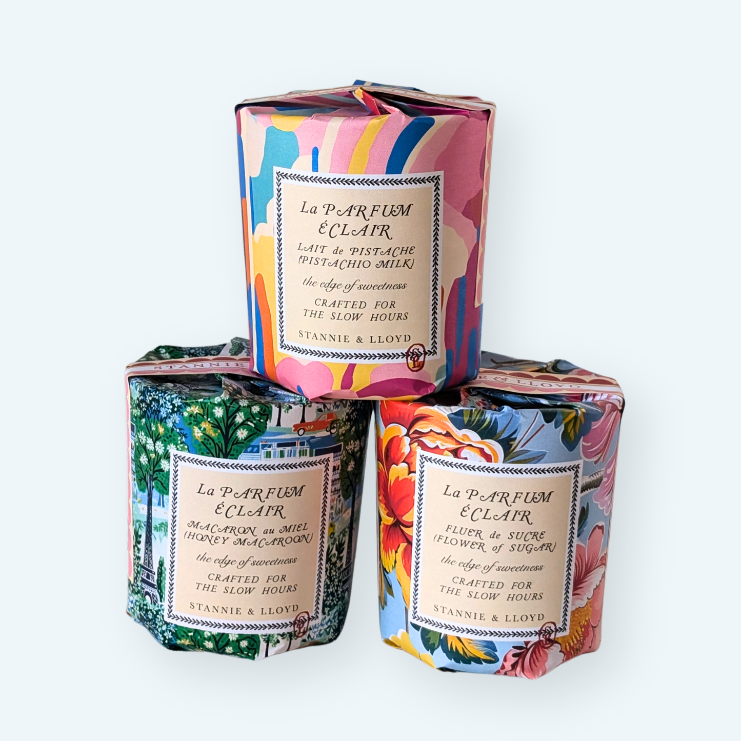 Stannie & Lloyd Paris Afternoon Wrapped Candle
