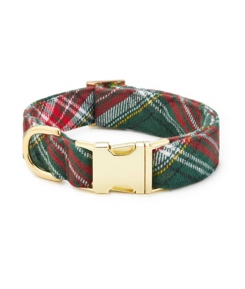 The Foggy Dog Plaid Flannel Collar