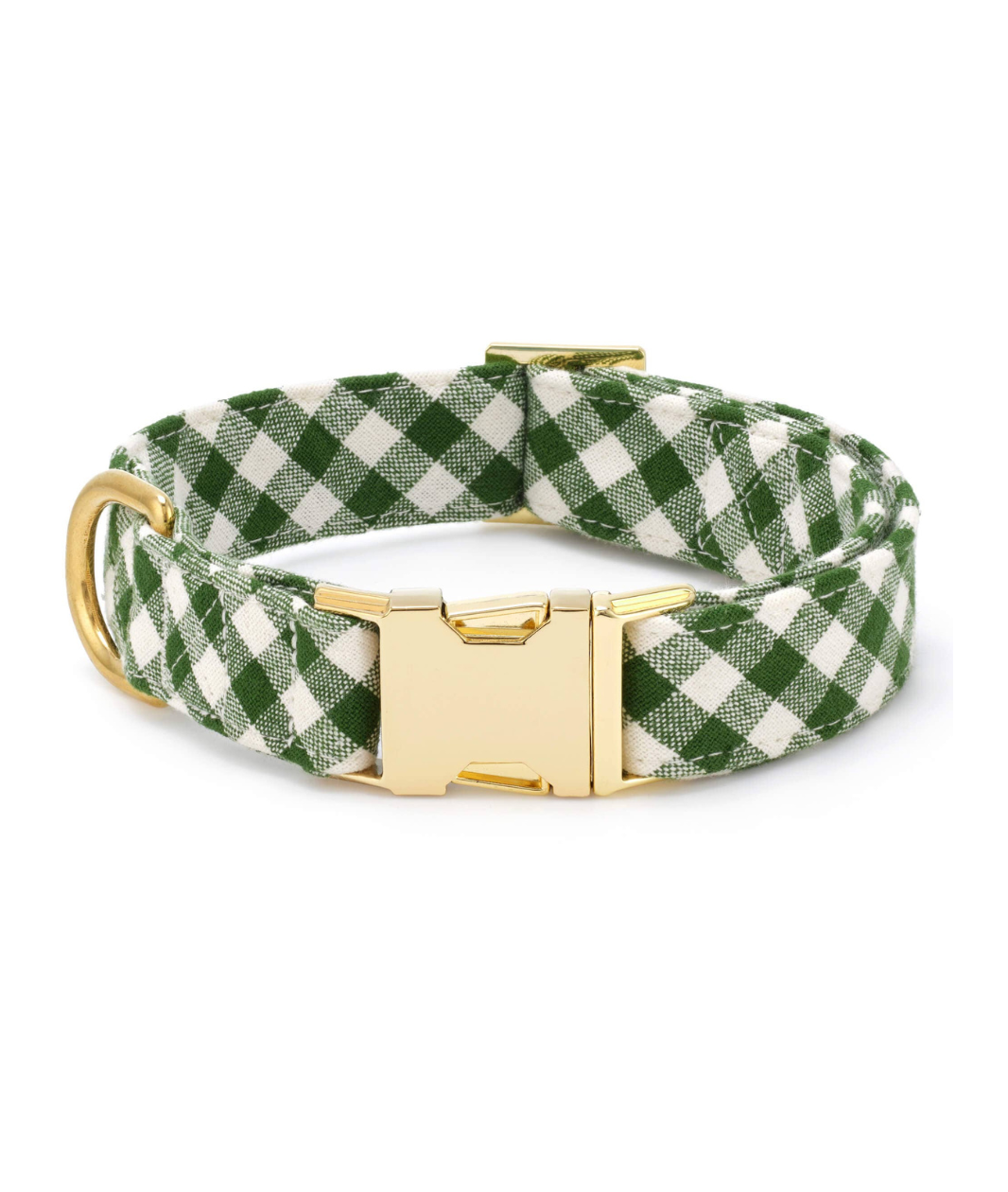 The Foggy Dog Gingham Dog Collar