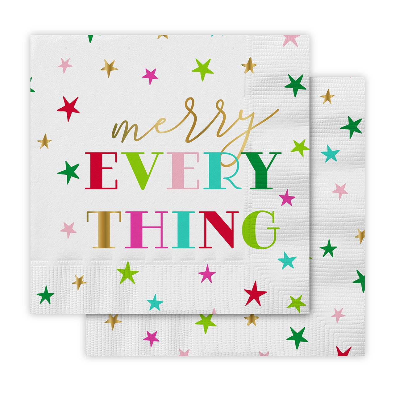 Merry Everything Stars Napkins
