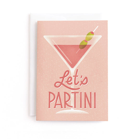 Partini Birthday Card