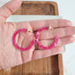 Camy Hoops Pink