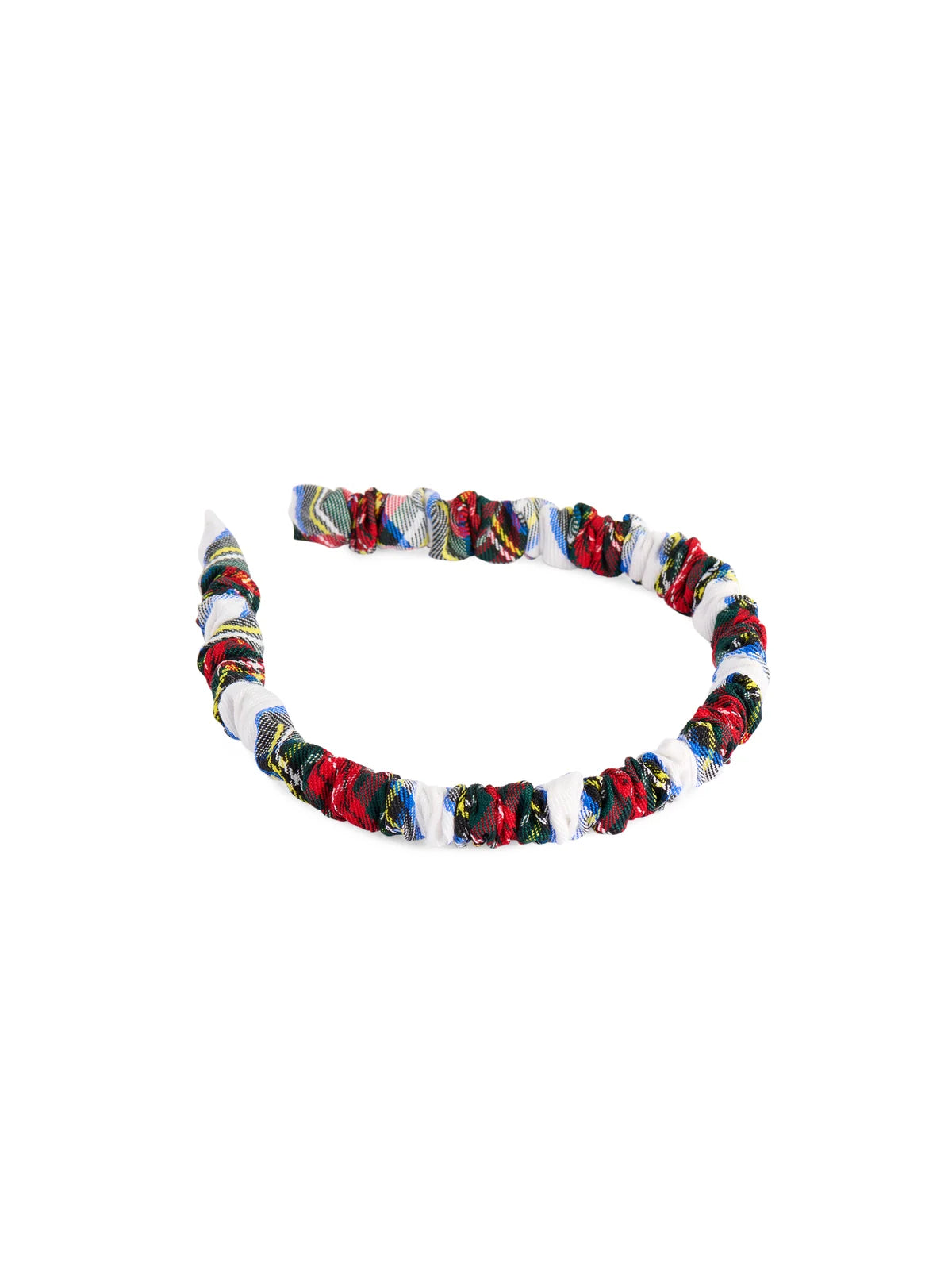 Plaid Scrunchie Headband