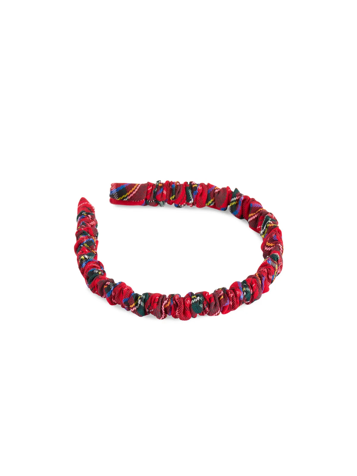 Plaid Scrunchie Headband