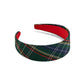 Plaid Wide Headband