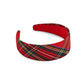 Plaid Wide Headband
