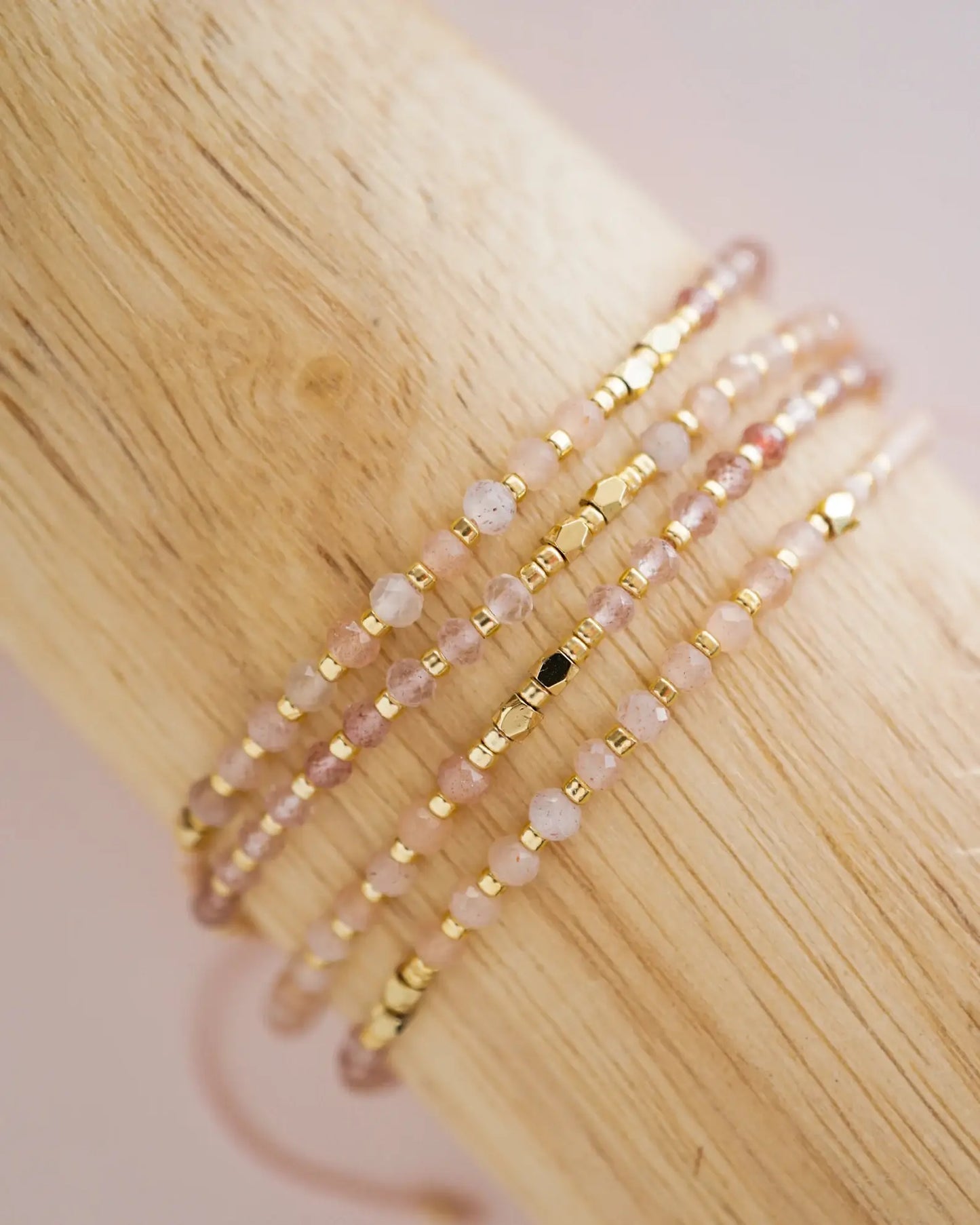 Rose Quartz Gemstone Bracelet