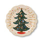 Christmas Tree Porcelain Serving Platter