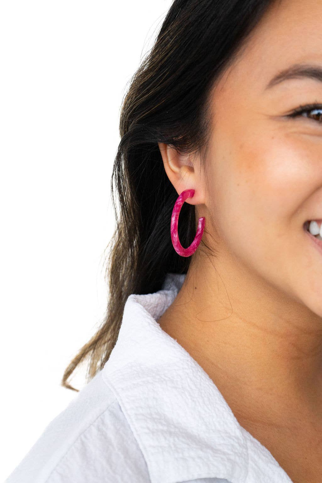 Camy Hoops Pink