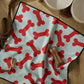 Geometry Yuletide Pup Paw Towel