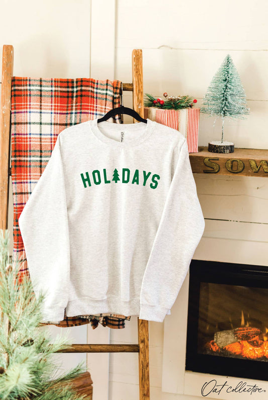 Holidays Graphic Sweatshirt