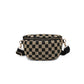 Large Checker Belt Bag