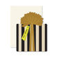 Black Stripe Birthday Box Card