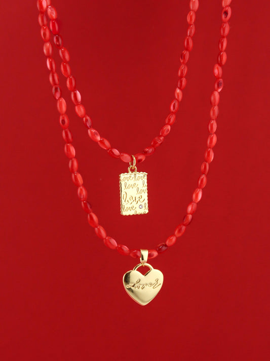 The Love Script Necklace
