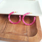 Camy Hoops Pink