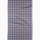 Geometry Nautical Gingham Tea Towel