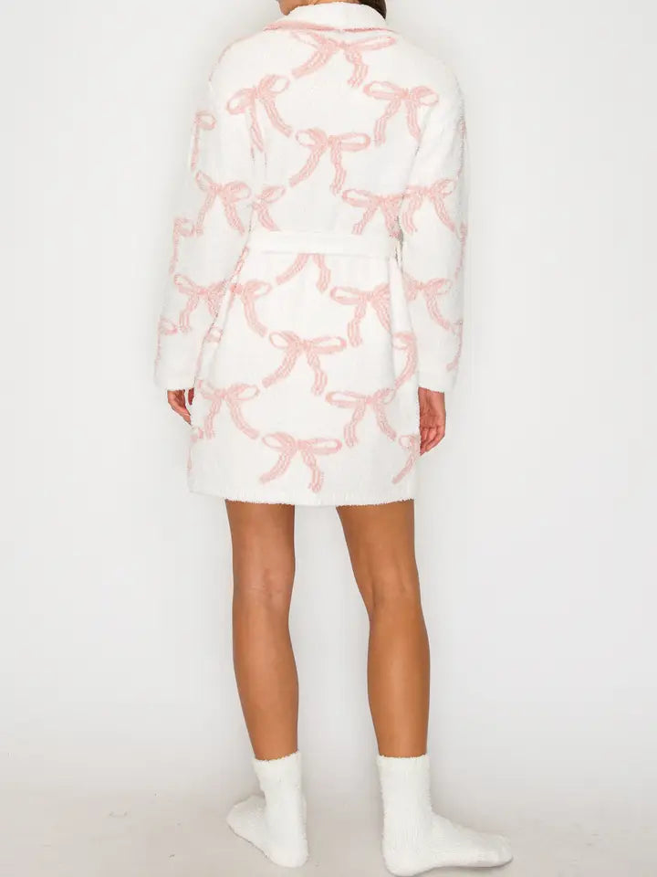 Soft Cozy Bow Robe