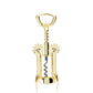 Gold Plated Winged Corkscrew & Bottle Opener