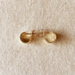 18k Gold Filled Half-Open Stud Earrings