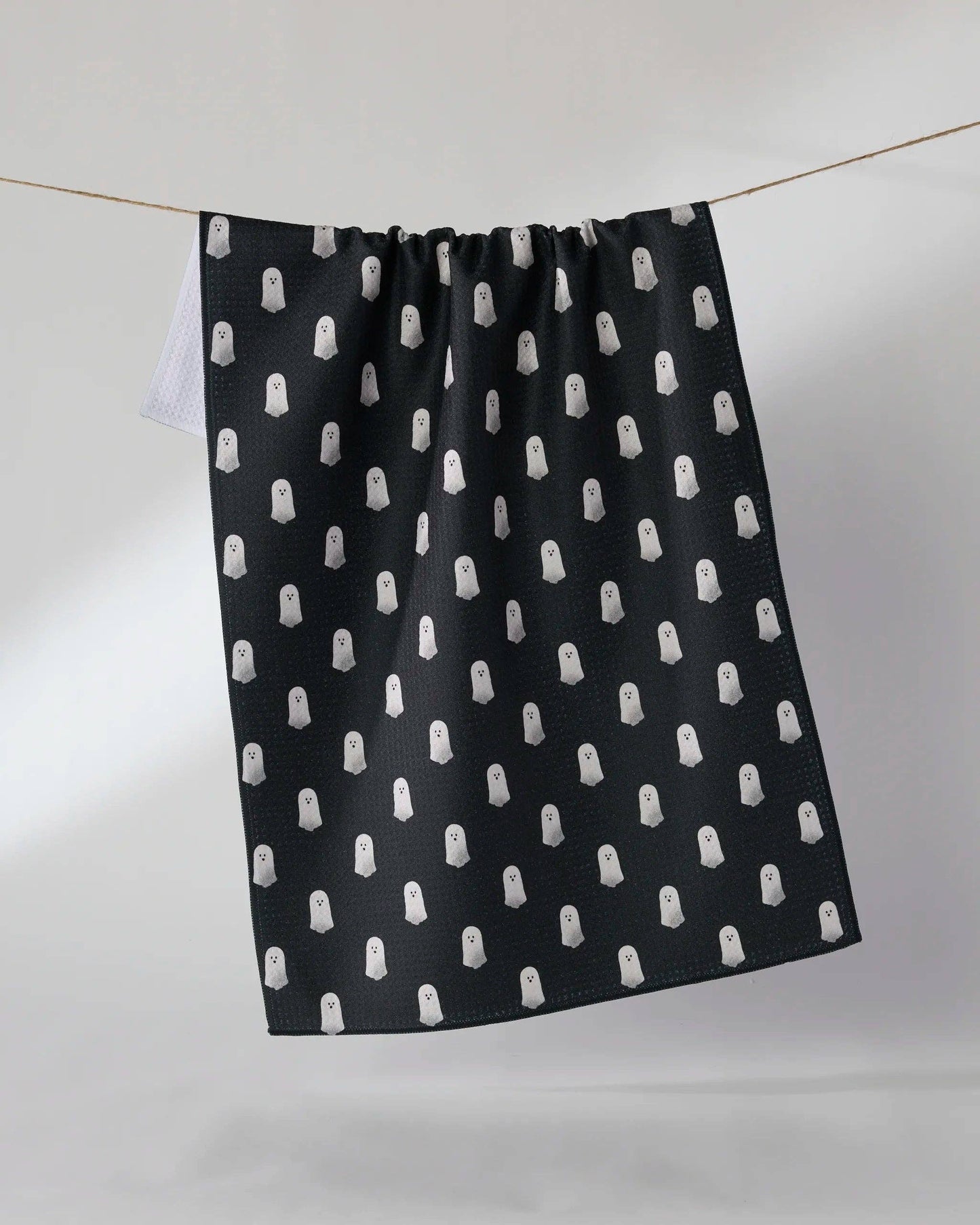 Geometry Casper Boo Tea Towel